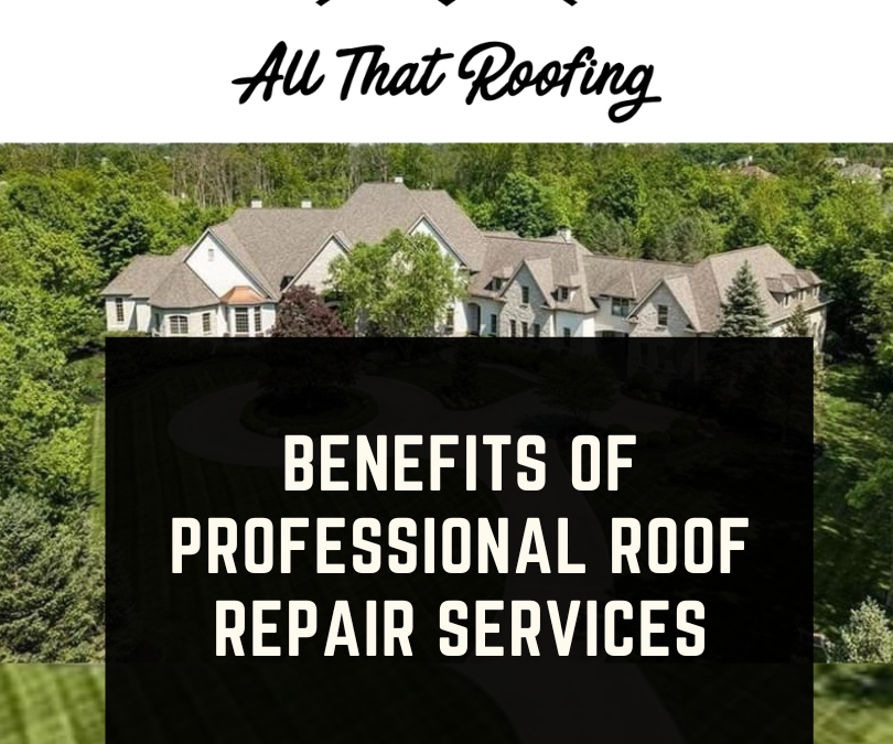Benefits of Professional Roof Repair Services: The Key to a Safe and Secure Home