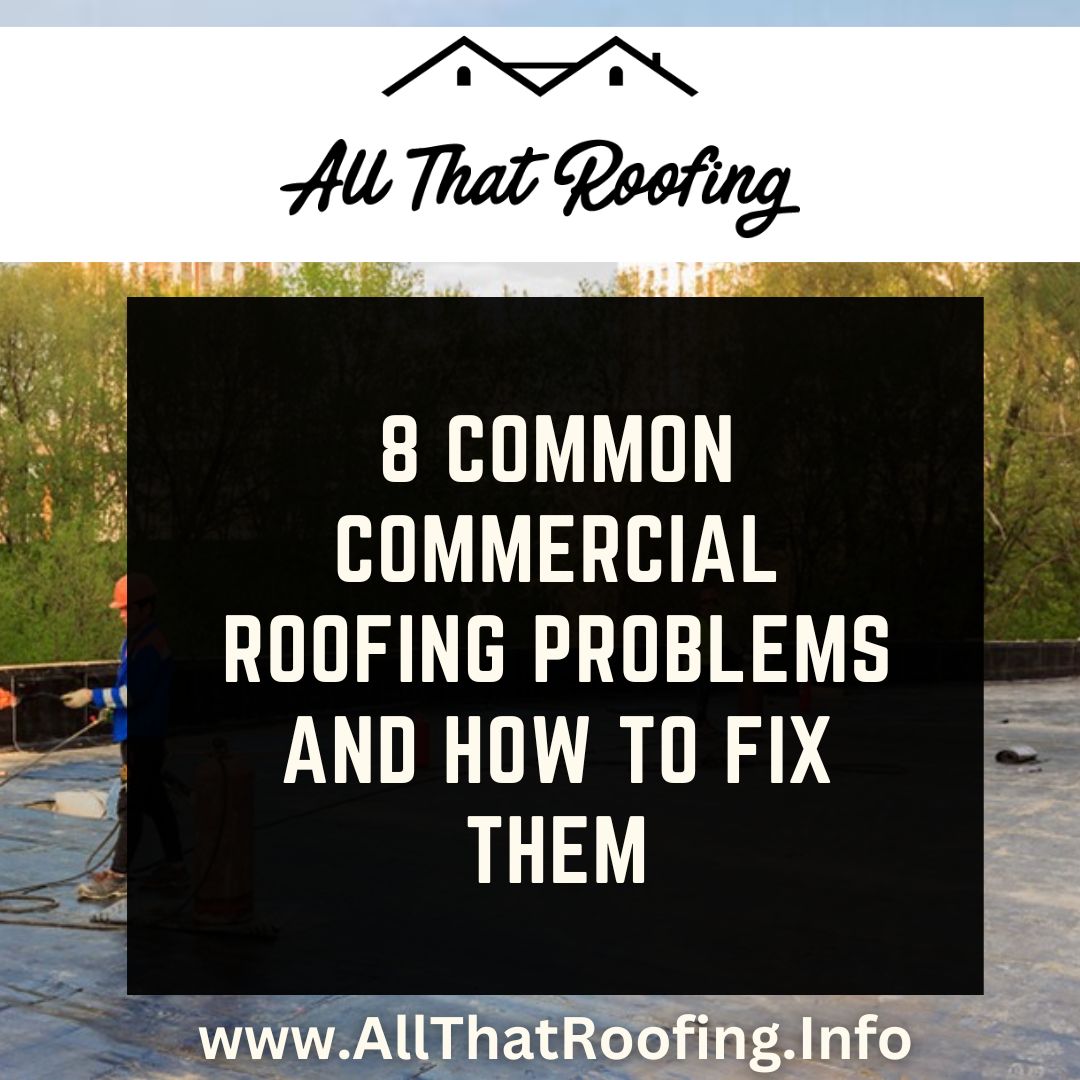 8 Common Commercial Roofing Problems and How to Fix Them